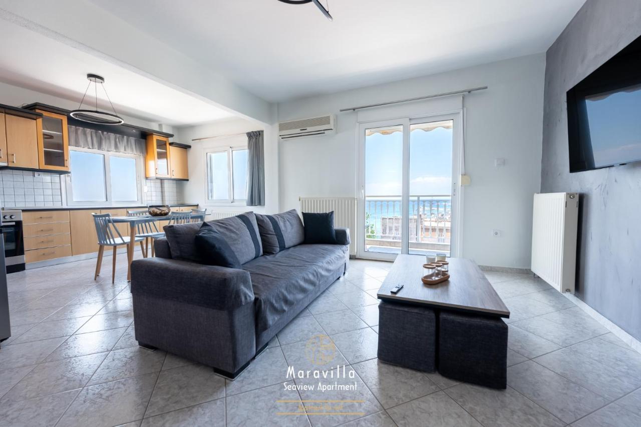 Maravilla Seaview Apartment Nea Moudania Ngoại thất bức ảnh