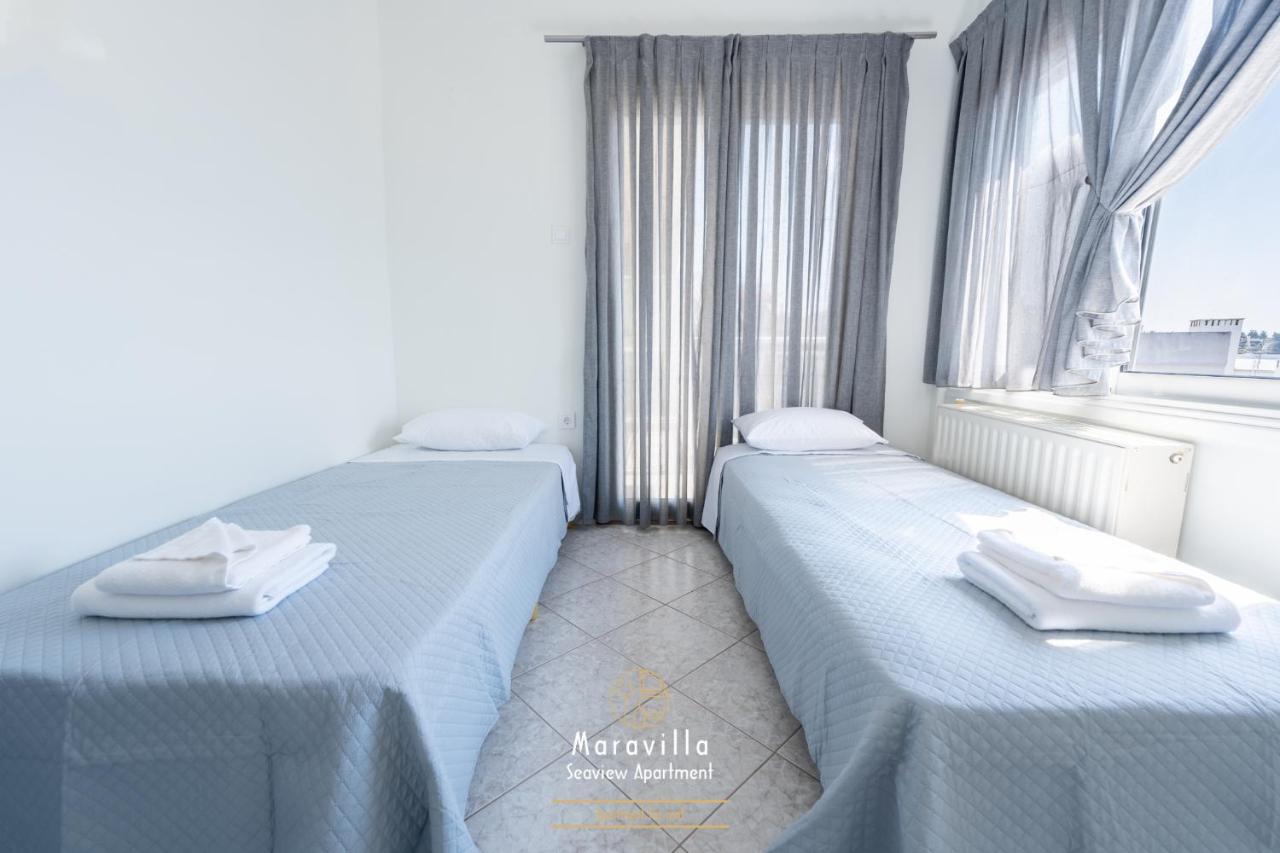 Maravilla Seaview Apartment Nea Moudania Ngoại thất bức ảnh